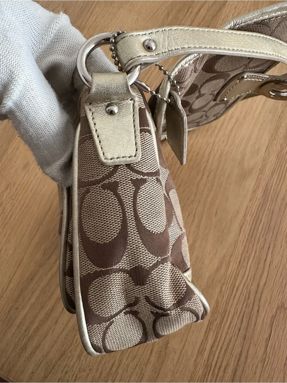 Coach Turnlock Shoulder Bag